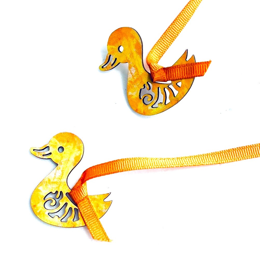 Artisan Crafted Duck Bookmark
